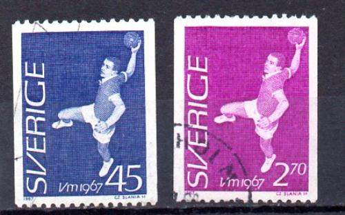 Schweden Jahr 1967 Nr. 554/55 (o)